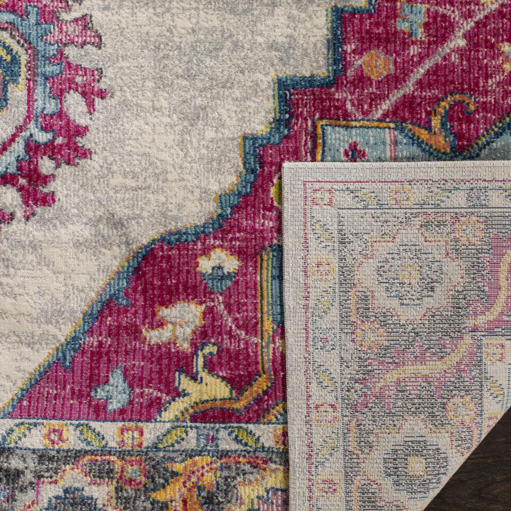 Safavieh Merlot Peri 4 x 6 Cream/Multi Indoor Floral/Botanical Oriental Area Rug