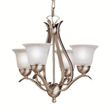 Kichler Dover 5-Light Brushed Nickel Transitional Chandelier