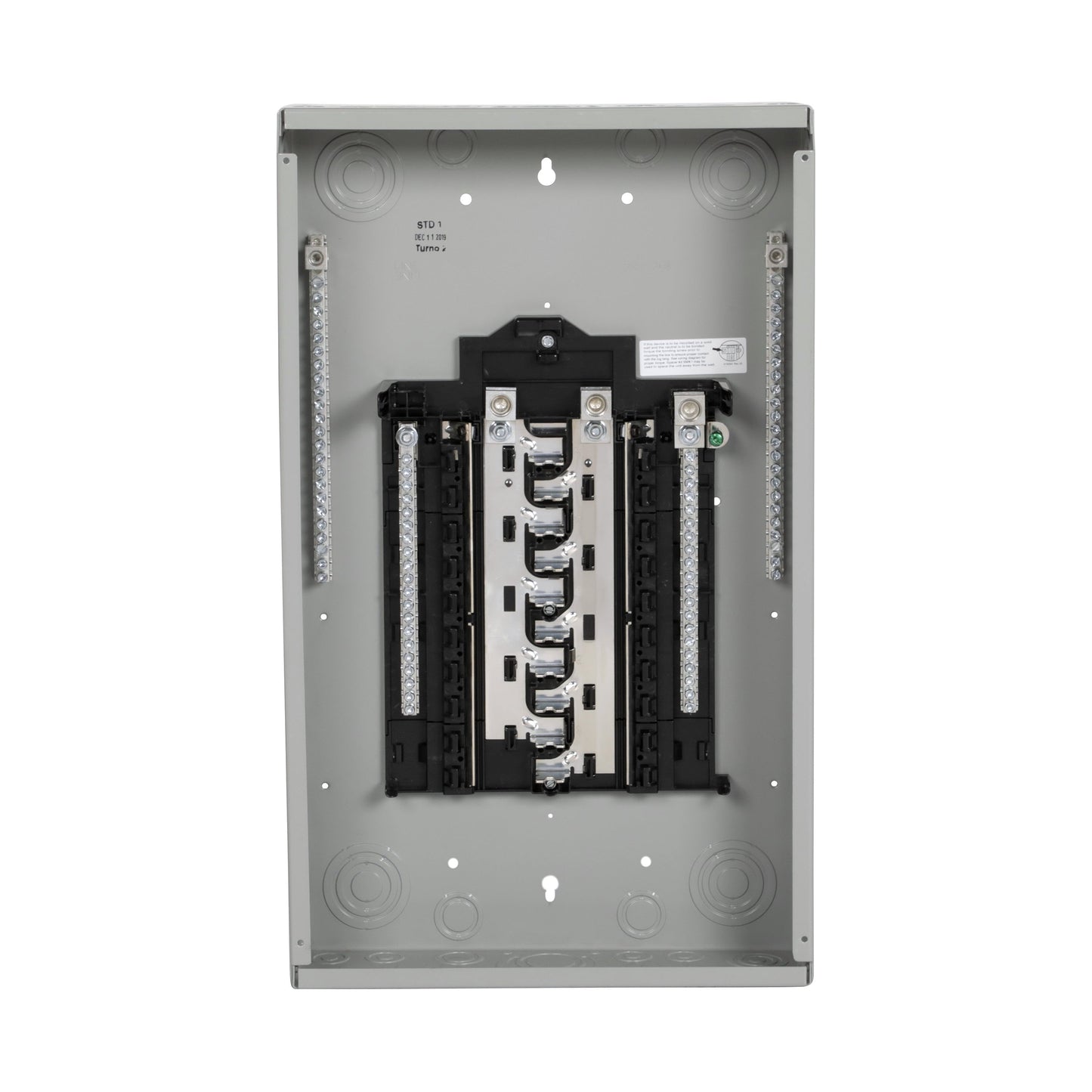 Siemens PN 200-Amp 20-space load center - front view