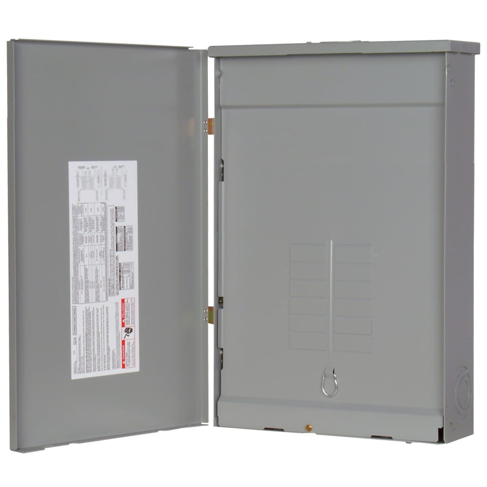 Siemens PN 200-Amp 12-space load center - front view