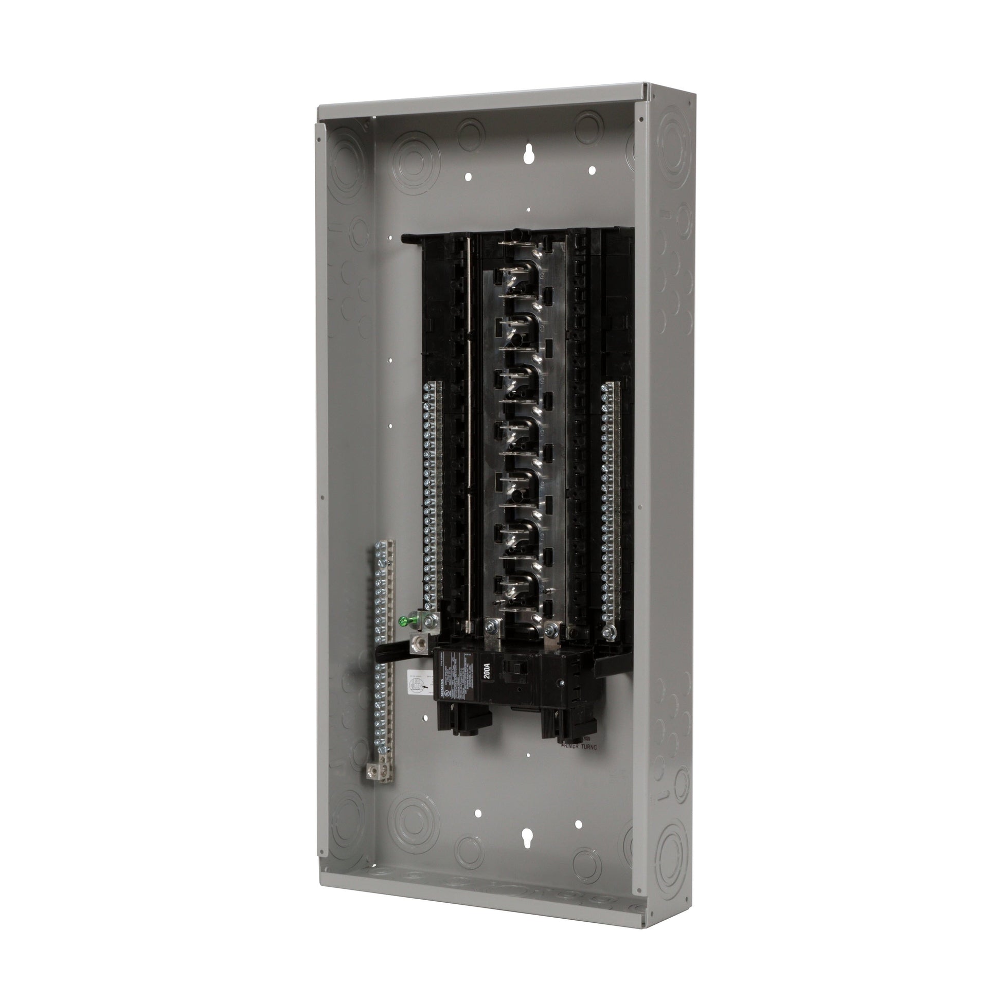 Siemens PN 200-Amp 30-space load center - front view