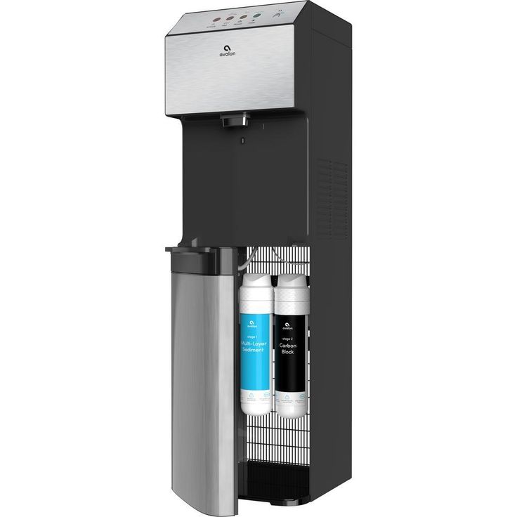3-Temperatures Self Cleaning Touchless Electric Bottleless Water Cooler Dispenser in Stainless Steel