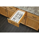 Rev-A-Shelf 21.25-in x 11.5-in Plastic Cutlery Insert Drawer Organizer