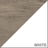 Bush Furniture Mayfield 30.79-in W x 30-in H Wood Composite Pure White/Shiplap Gray Freestanding Utility Storage Cabinet