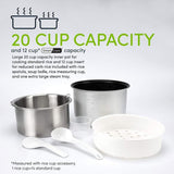 20-Cup Stainless Steel Rice Cooker