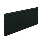 Flexco Captivate Base Sculpture Black Dahlia 0.25-in T x 4.25-in W x 96-in L Vinyl Wall Base