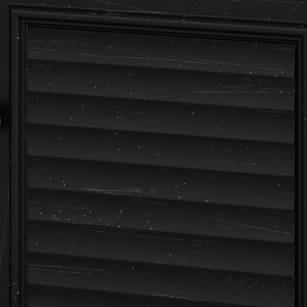 Bush Furniture Fairview 31.73-in W x 30.71-in H Wood Composite Antique Black/Hansen Cherry Freestanding Utility Storage Cabinet