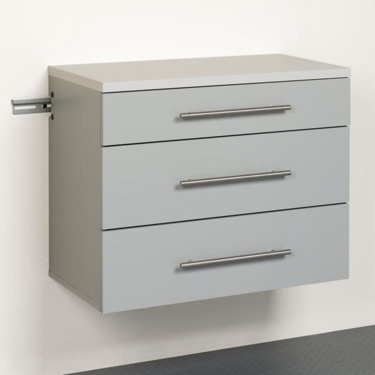 HangUps 3-Drawer Base Storage Cabinet