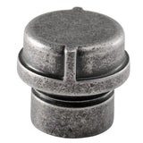 1-1/4 in. Pipeline Black Nickel Vibed Cabinet Knob - Super Arbor