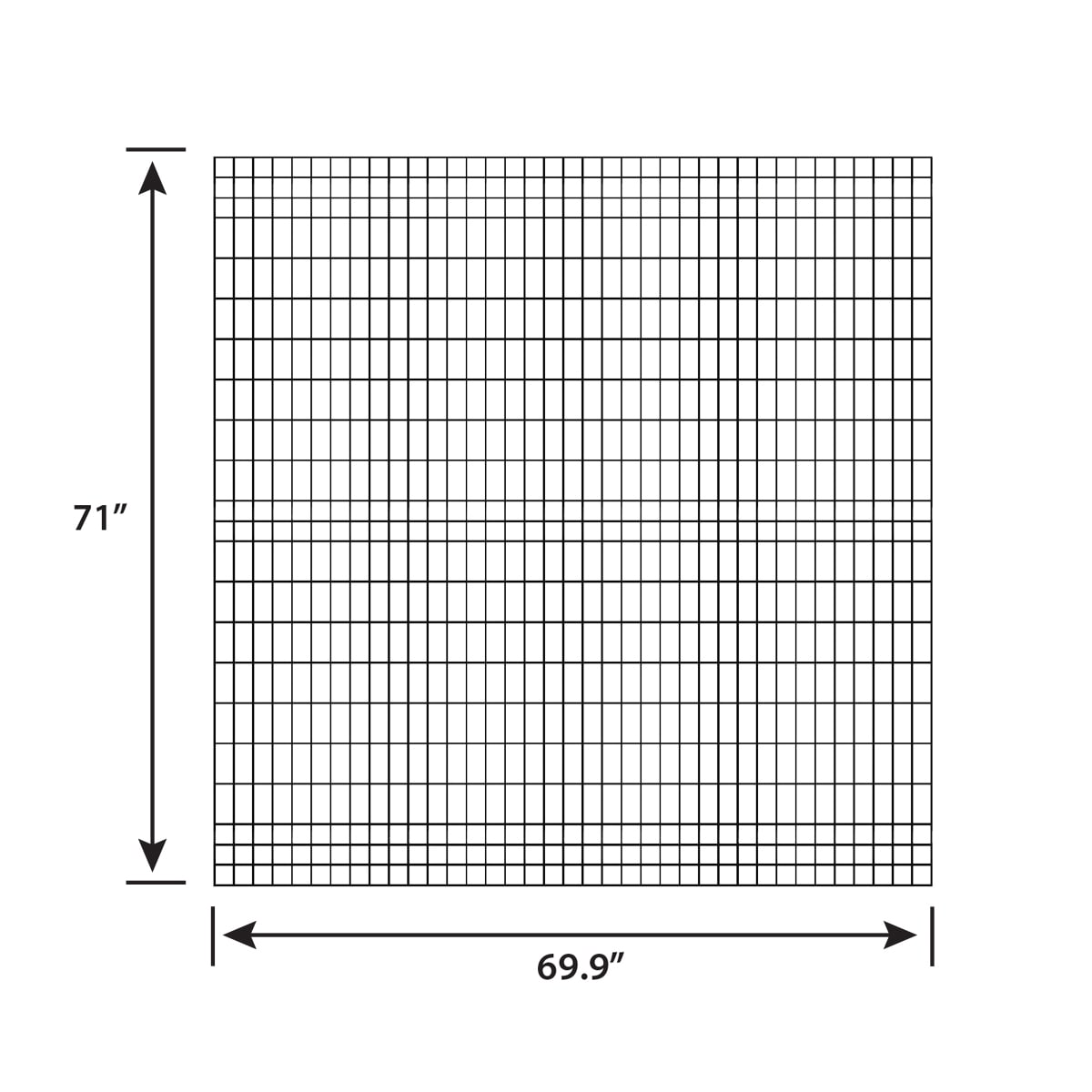 Ironcraft Euro 6-ft W Black Steel Yard Fence Panel
