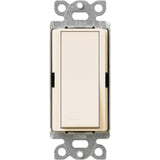 Claro 15 Amp Single-Pole Paddle Switch - White - Super Arbor