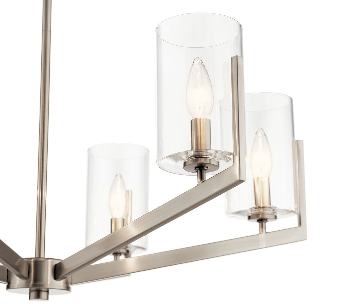 Kichler Nye 6-Light Pewter Transitional Chandelier