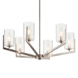 Kichler Nye 6-Light Pewter Transitional Chandelier