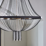 Kichler Alexia 6-Light Black Traditional Beaded Chandelier