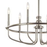 Kichler Capitol Hill 6-Light Brushed Nickel Traditional Chandelier