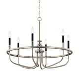 Kichler Capitol Hill 6-Light Brushed Nickel Traditional Chandelier