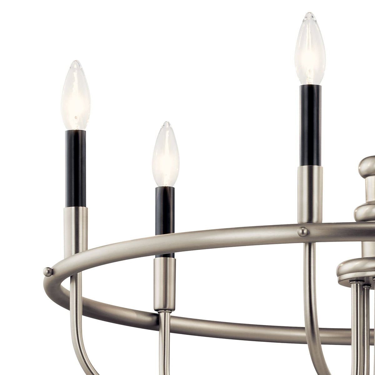 Kichler Capitol Hill 6-Light Brushed Nickel Traditional Chandelier