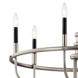 Kichler Capitol Hill 6-Light Brushed Nickel Traditional Chandelier