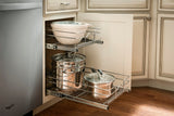 Rev-A-Shelf 14.75-in W x 19-in H 2-Tier Pull-Out Metal Soft-Close Baskets & Organizers