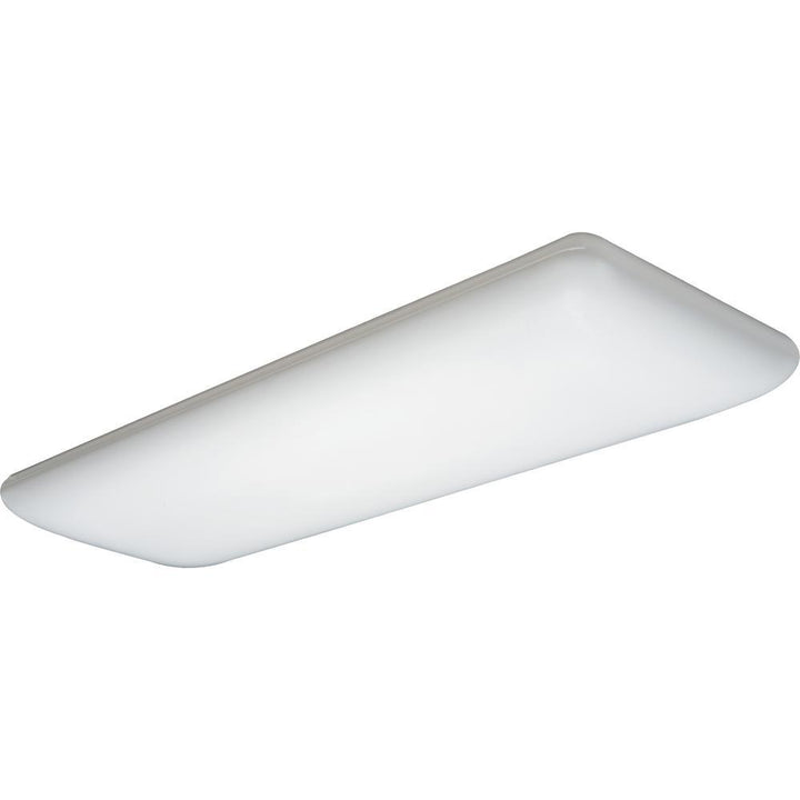 4-Light White Fluorescent Ceiling Light - Super Arbor