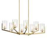Kichler Nye 8-Light Brushed Transitional Chandelier