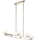 Kichler Pim 6-Light Polished Nickel Modern/Contemporary Chandelier
