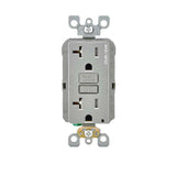 20 Amp 125-Volt Duplex Self-Test SmartlockPro Tamper Resistant AFCI/GFCI Dual Function Outlet, White - Super Arbor