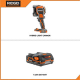 18-Volt Cordless Hybrid Light Cannon with 1.5 Ah Lithium-Ion Battery - Super Arbor