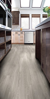 Shaw Triad Timberwolf Gray 12-mil x 7-in W x 48-in L Water Resistant Glue Down Luxury Vinyl Plank Flooring (34.98-sq ft/ Carton)