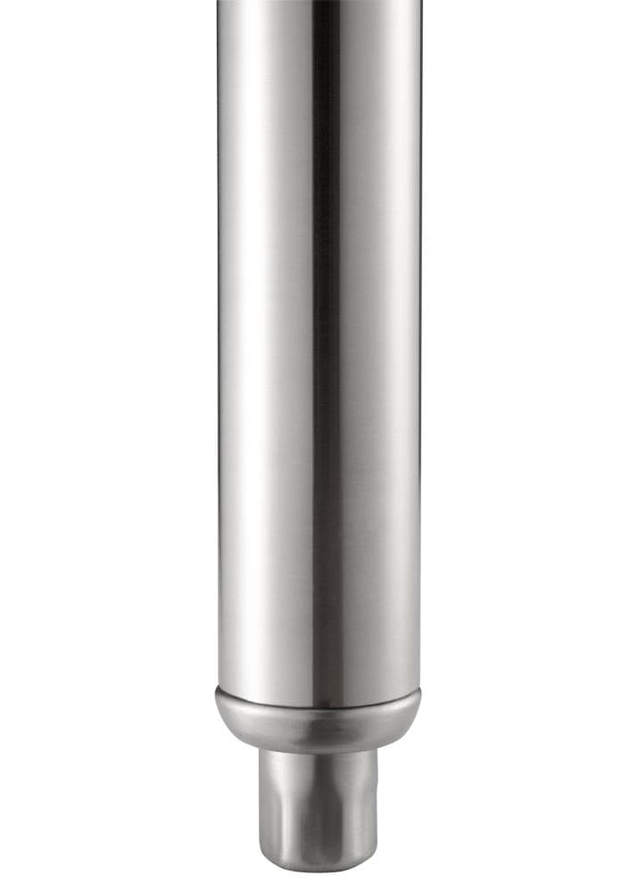 TRINITY NSF Certified 24-in Stainless Steel Freestanding Utility Tub with Faucet