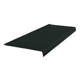 Flexco Vinyl Stair Tread, 72-in x 12.25-in, Black Dahlia