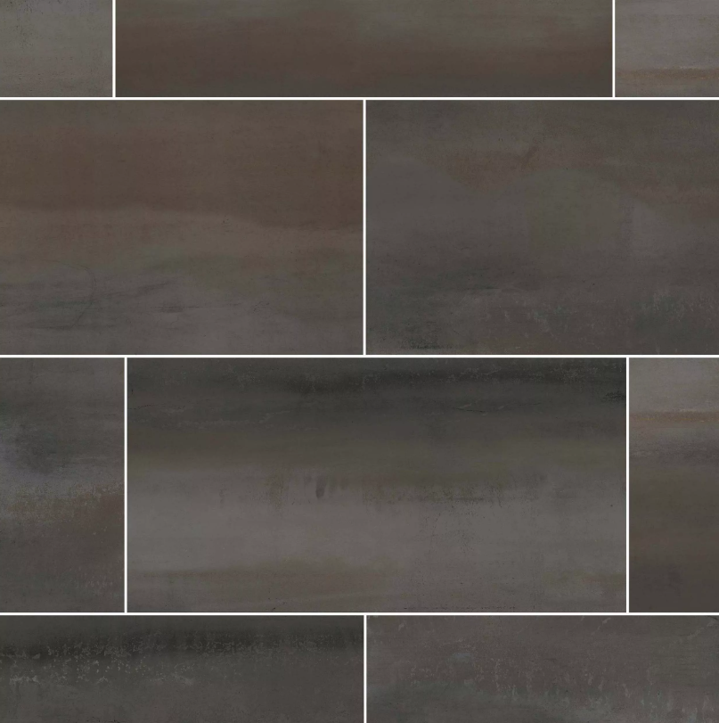 Manhattan Steel Polished Porcelain Tile