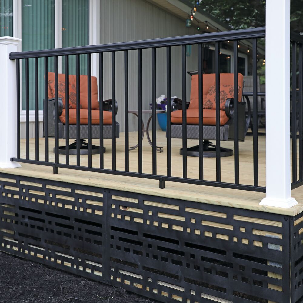 Freedom VersaRail Winchester 6-ft x 36-in Aluminum Deck Rail Kit