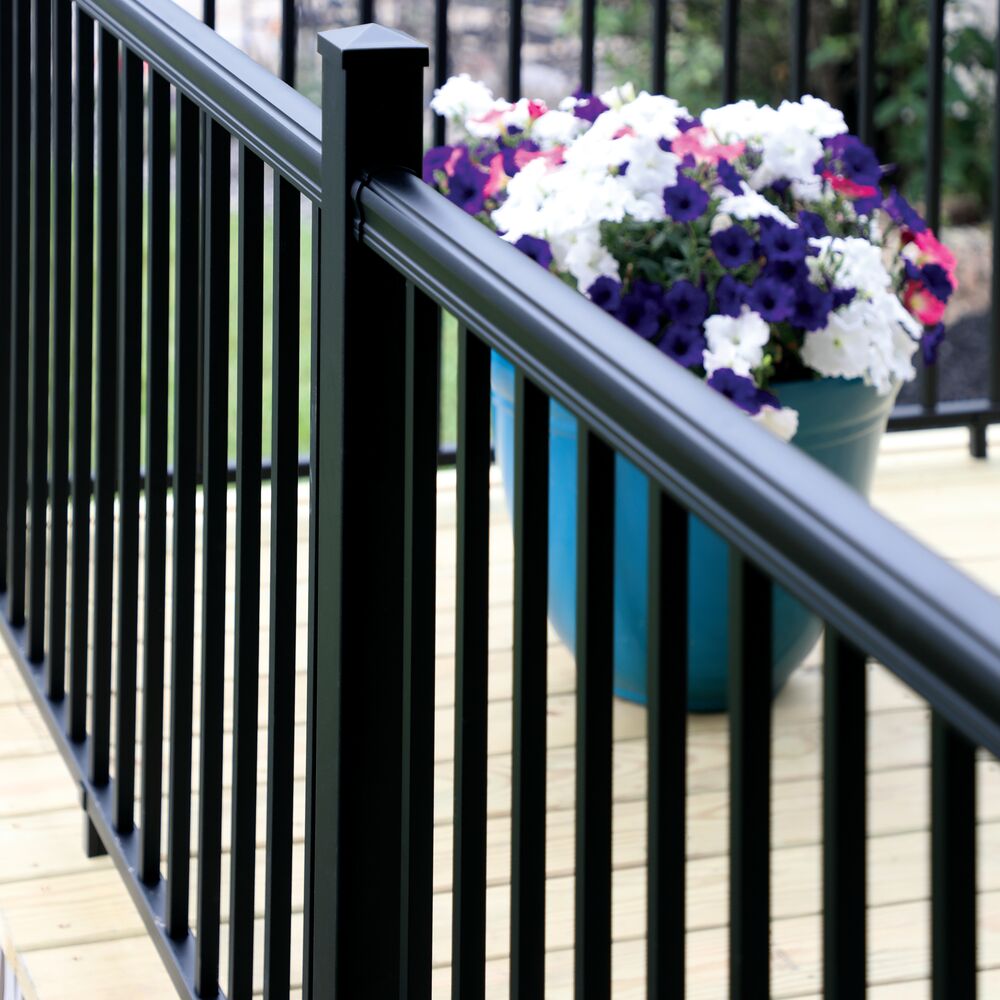 Freedom VersaRail Cambridge 6-ft x 36-in Aluminum Deck Rail Kit