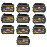 FLEXVOLT 20-Volt/60-Volt MAX Lithium-Ion 6.0Ah Battery Pack (10-Pack) - Super Arbor