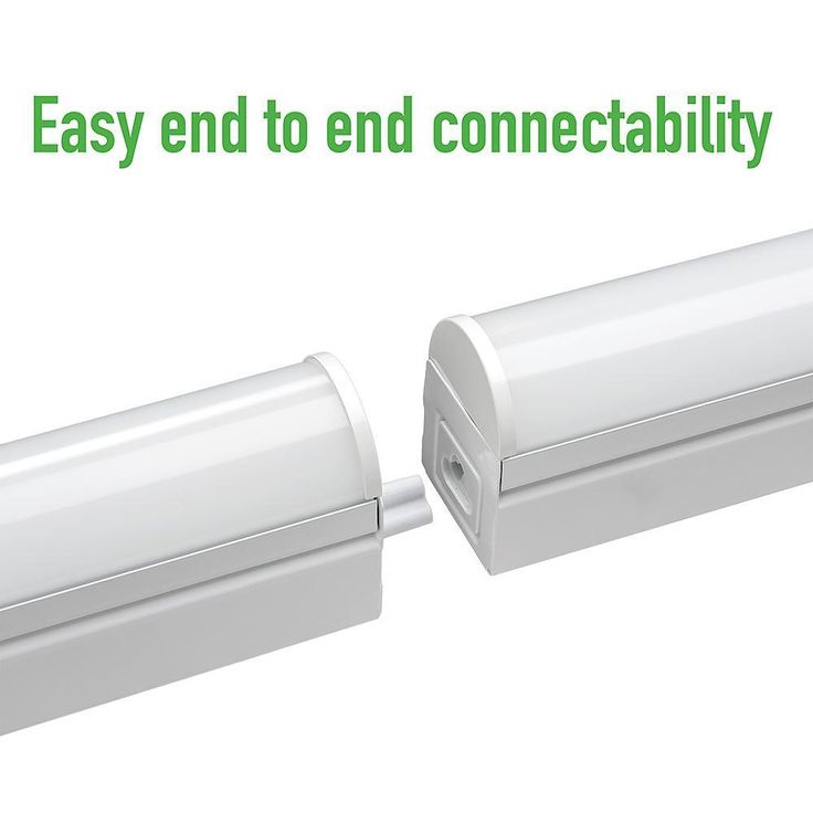 4 ft. Color Changing 32-Watt Equivalent Integrated LED White Strip Light Linkable 1800 Lumens (4 Pack)