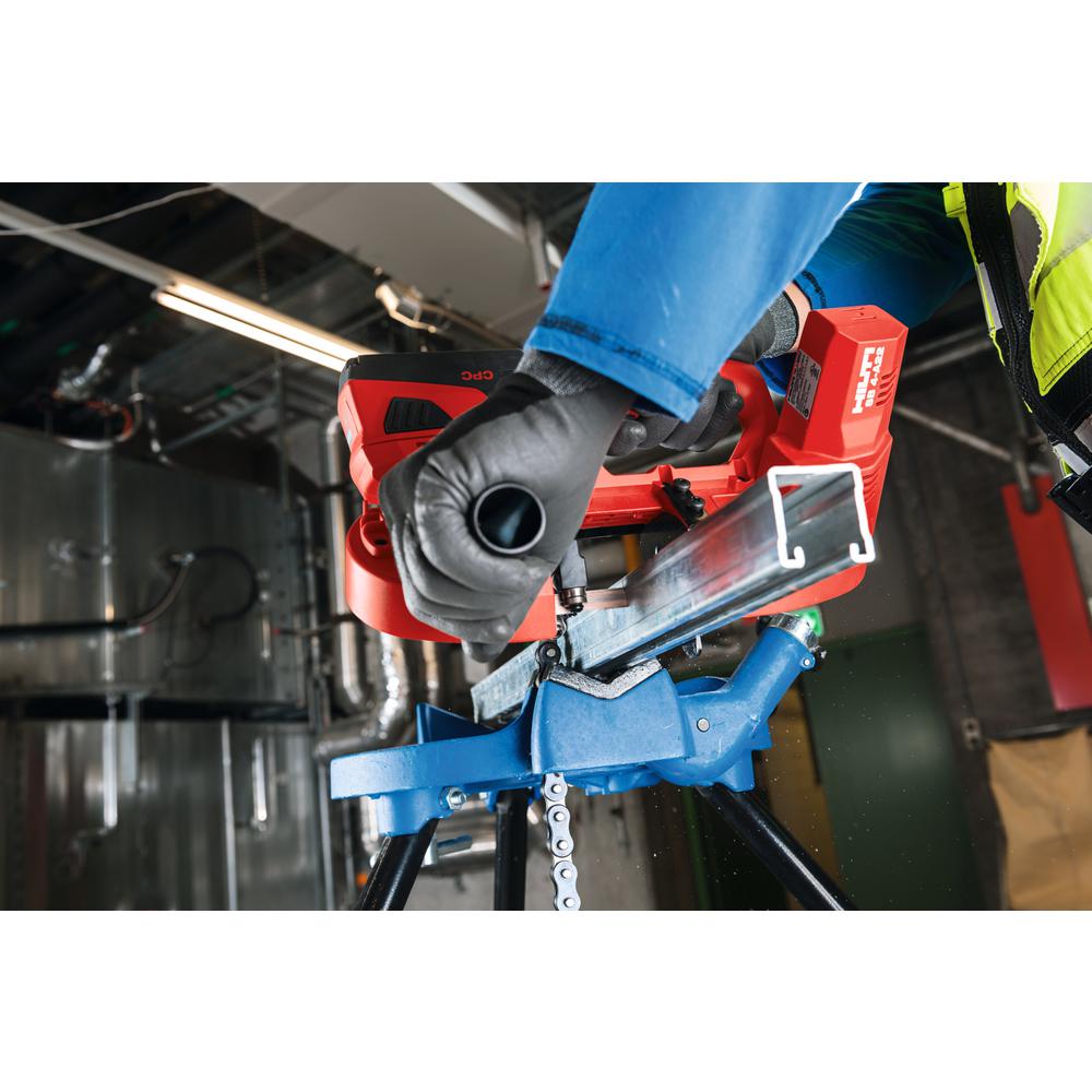 22-Volt SB 4 Lithium-Ion Cordless Band Saw with Two 4.0 Ah Batteries, Charger, Rafter Holder, 10/14 TPI Blade and Bag