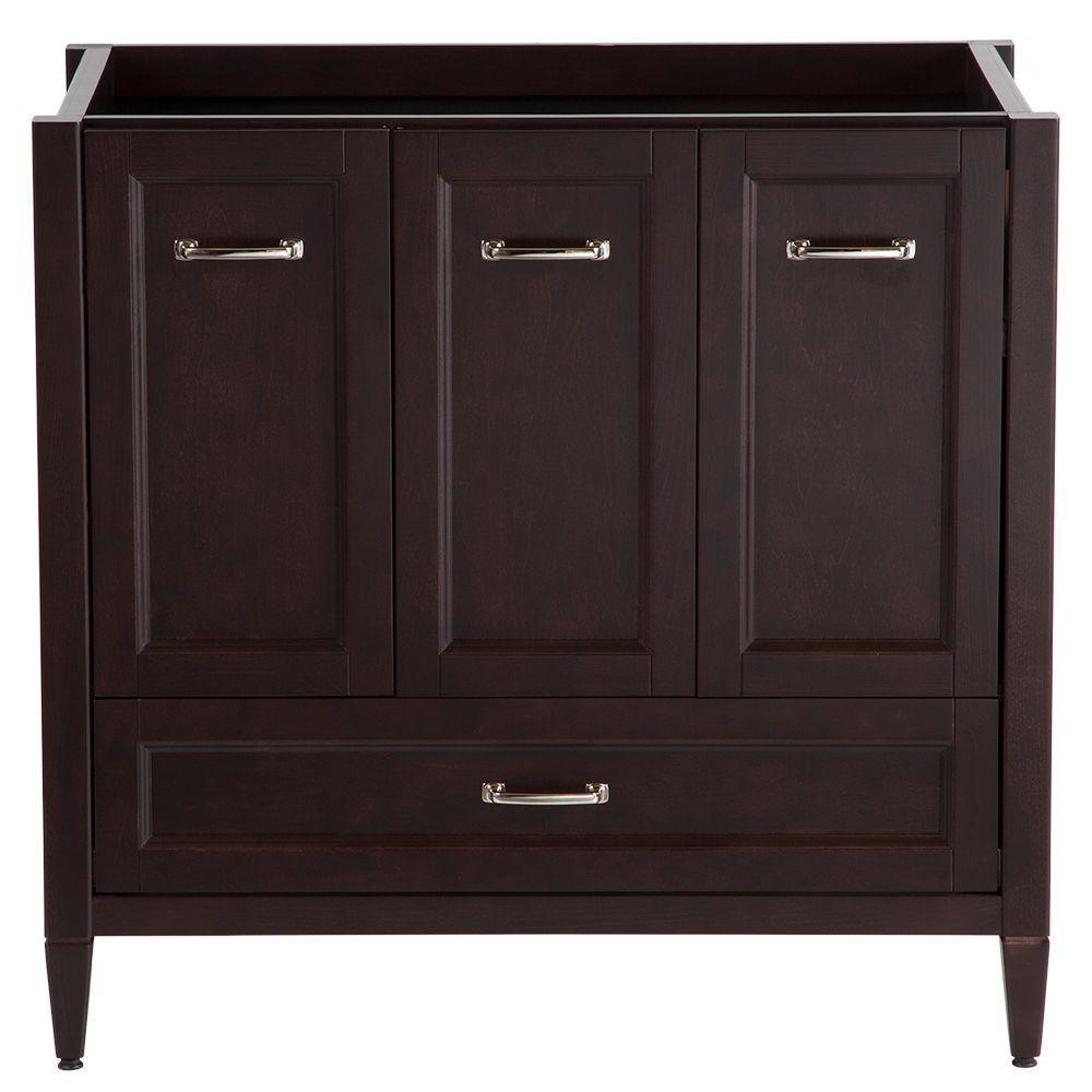 Claxby 48 in. W x 34 in H x 22 in. D Bath Vanity Cabinet Only in Cream - Super Arbor