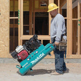 10 Gal. 5.5 HP Portable Gas-Powered Twin Stack Air Compressor - Super Arbor