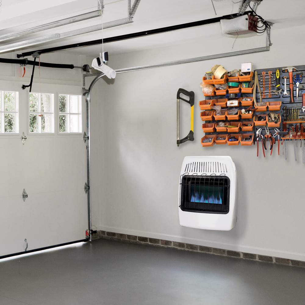 20,000 BTU Vent Free Natural Gas Blue Flame Wall Heater - Super Arbor