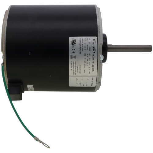 Lennox 14Y65 motor - side view (Voltage: 230V; Product Type: Motor)
