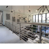Progress Lighting Astra 6-Light Antique Bronze Modern/Contemporary Chandelier