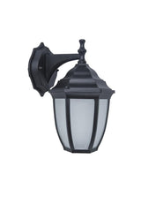 Project Source 2-Pack 11.41-in H Black LED Outdoor Wall Light