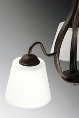 Progress Lighting Arden 3-Light Antique Bronze Transitional Chandelier