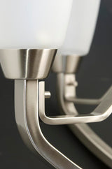Progress Lighting Wisten 3-Light Brushed Nickel Transitional Chandelier