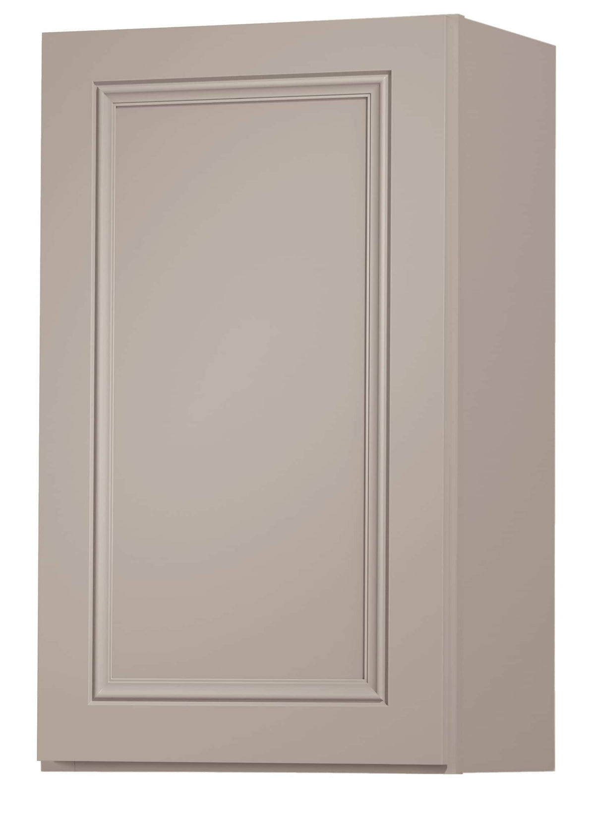 Diamond NOW Wintucket 18-in W x 36-in H x 12-in D Cloud Gray Wall Fully Assembled Cabinet (Recessed Panel Square Door Style)
