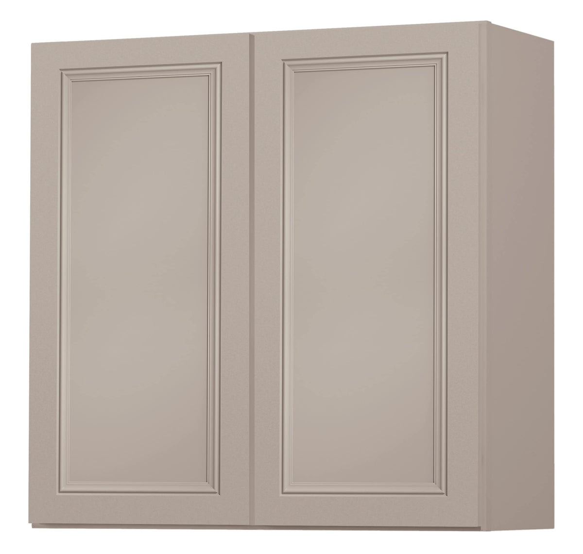 Diamond NOW Wintucket 30-in W x 30-in H x 12-in D Cloud Gray Wall Fully Assembled Cabinet (Recessed Panel Square Door Style)