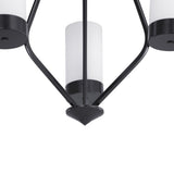 Progress Lighting Elevate 3-Light Matte Black Modern/Contemporary Chandelier