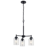 Kichler Winslow 3-Light Black Modern/Contemporary Chandelier