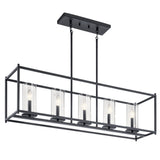 Kichler Crosby 5-Light Black Modern/Contemporary Chandelier